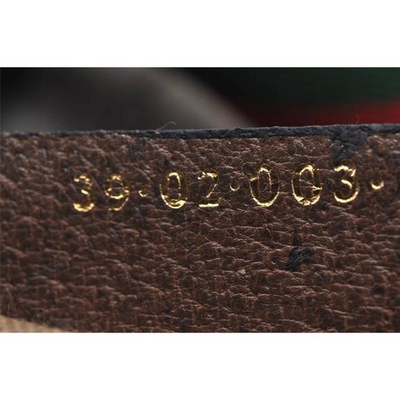 Auth Gucci Web Sherry Line Shoulder #48550G29B - Picture 11 of 13